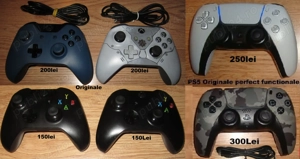 Controler XBox 360 XBox One PlayStation 1 2 3 4 5 Nintendo Wii U Switch PC Etc.