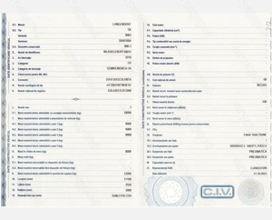 Semiremorci basculabile LUCK, LANGENDORF 3 axe transport vrac, cereale, fier 50mc - imagine 10