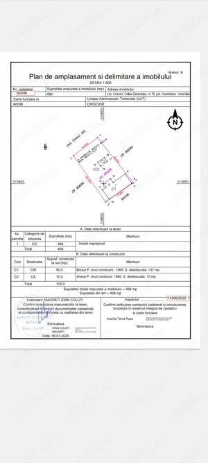 Vand 2 case si teren aferent  - imagine 2
