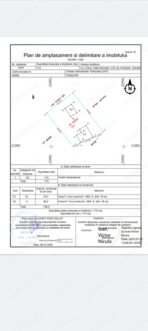 Vand 2 case si teren aferent  - imagine 4