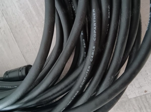 Cablu VGA low voltage, lungime = 20m, tată-tată (male-male) ecranat. Calitate! - imagine 3