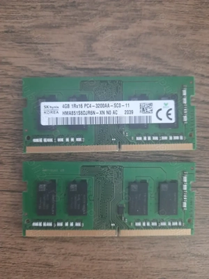 Kit memorie laptop 8 GB DDR4 3200 MHz Hynix (2 x 4 GB). Impecabilă! - imagine 2