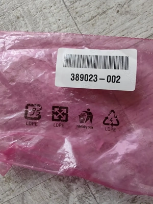 Port serial cu bracket și cablu 15 pini. Produs original HP 389023-002. - imagine 4