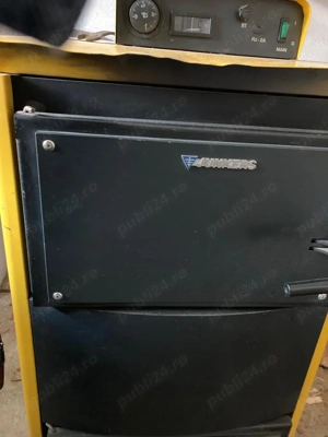 centrala junkers pe lemne cu gazeificare, 24 kw