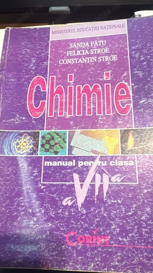 Chimie, manual pentru clasa a VII-a, Editura Corint, 2008