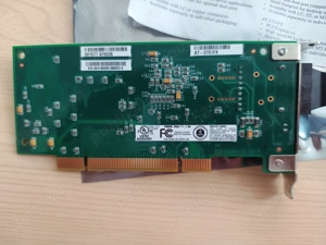 Placă de rețea fibră optică SC ST Allied Telesis interfață PCI. Nouă! - imagine 3