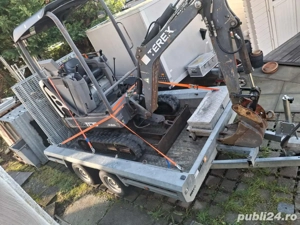 Excavator Terex + Remorcă Transport  - imagine 3