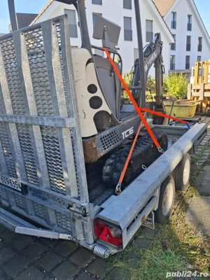 Excavator Terex + Remorcă Transport  - imagine 5