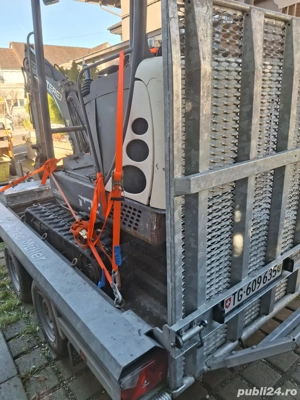 Excavator Terex + Remorcă Transport  - imagine 4