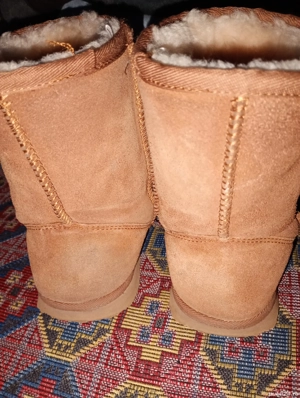 Cizmulițe damă îmblănite (mocasini) - imagine 3