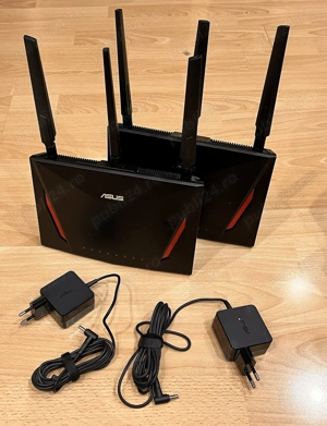 Vând două routere Asus RT-AC86U, cu accelerare hardware pentru VPN