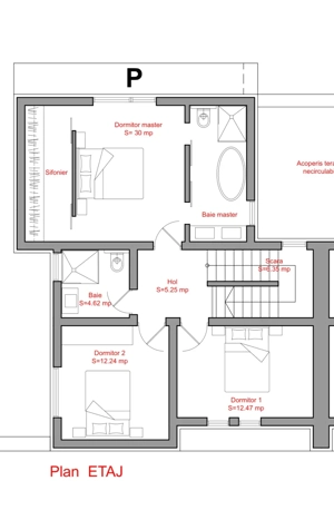 Vand duplex la cheie,zid dublu,direct proprietar,5 camere,3 bai - imagine 7