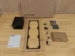 Carcasa Dual Chamber-Acvariu NZXT H9 Elite, ca noua, pachet complet - imagine 2