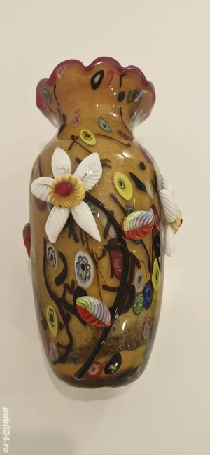 Vaza din sticla Murano