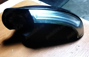Oglinda lateral partea stinga si semnalizator pe suport oglinda ,semnal de întoarcere parte stinga - imagine 5