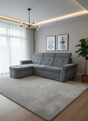 Canapea coltar Oslo lounge extensibil la preț de fabrica 