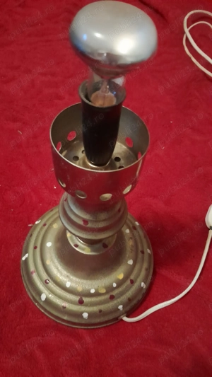 vand lampa   veioza de birou vintage din perioada comunista
