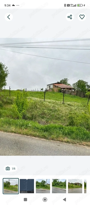 Teren intravilan  4000 metri  Perieți jud Olt  - imagine 2