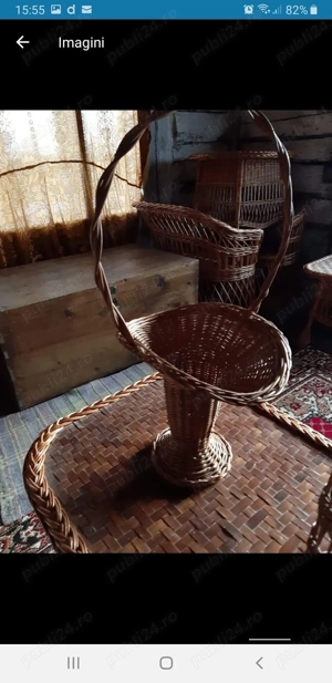 Mobilă de impletituri rachita - imagine 2