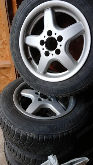 4roti complete amvelope iarna bridgestone 195 65 r15 91 T in stare buna