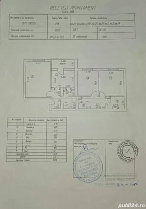 Proprietar, Apartament 3 camere, decomandat, etaj 2, 22 Decembrie 1989 (Piata Mica)