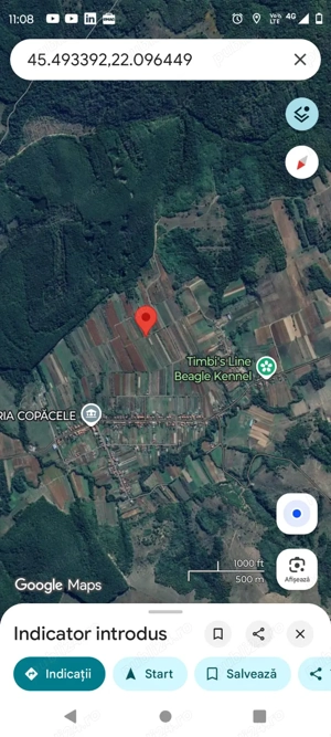 Livada teren 2450 m2 