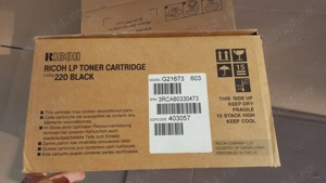 Toner laser RICOH 4 riginal - NOU! SIGILAT! - imagine 3