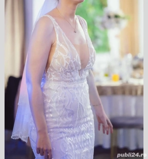 Rochie mireasa purtata 4 ore 