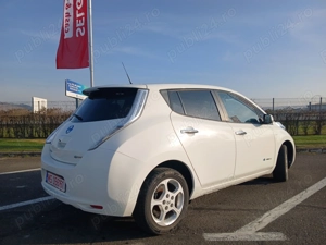 Nissan Leaf 30Kwh,06.2017,pompa de caldura,alb perlat. - imagine 3