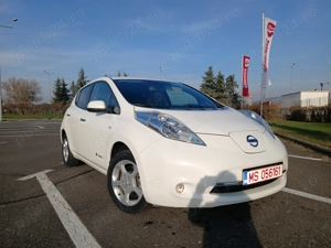 Nissan Leaf 30Kwh,06.2017,pompa de caldura,alb perlat.