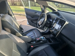 Nissan Leaf 30Kwh,06.2017,pompa de caldura,alb perlat. - imagine 9