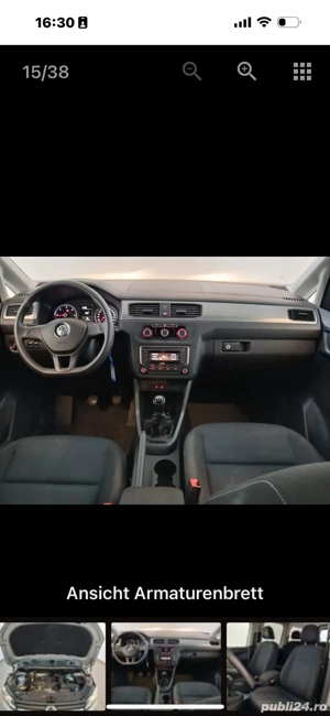 VW CADDY 2.0 TDI Maxi Rampa pentru scaun cu rotile