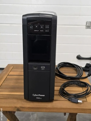 UPS CyberPower CP1350EPFCLCD - 1350VA   810W, Sinus Pur, ca nou