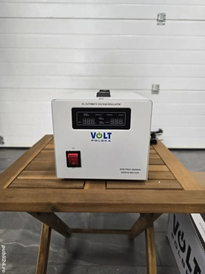 Stabilizator Volt Polska 2000VA - ca nou, cu cutie originala