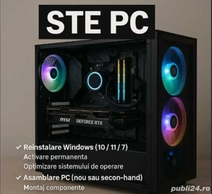 Serviciu Profesional   Reinstalare Windows & Asamblare PC | STE PC