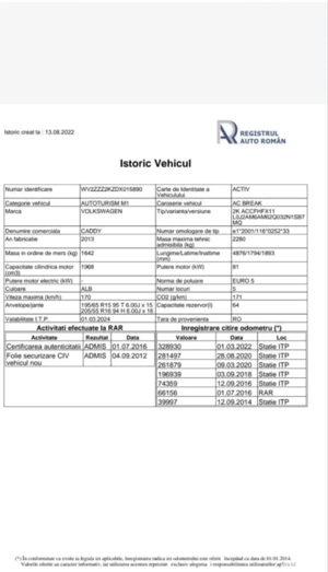 VW Caddy Maxi 2013 4x4 2.0 TDI Alltrack  - imagine 5