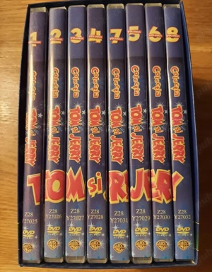DVD Tom si Jerry vol. 1-8 colectia Adevarul