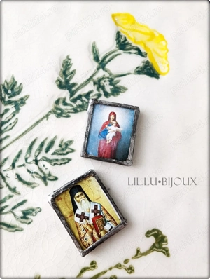 Iconițe realizate cu tehnica Tiffany - gratuit 