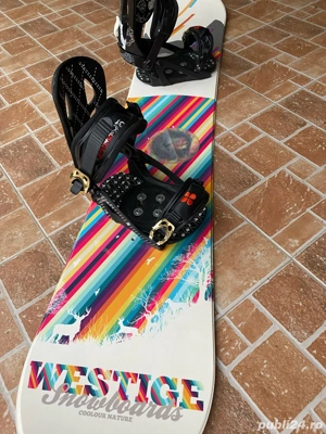 Placa snowboard Westige cu legaturi si boots marimea 39