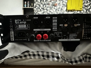 Amplificator the t.amp E-1200 și mixer yamaha MG06X