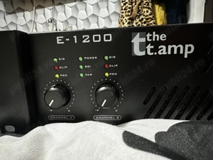 Amplificator the t.amp E-1200 și mixer yamaha MG06X - imagine 3