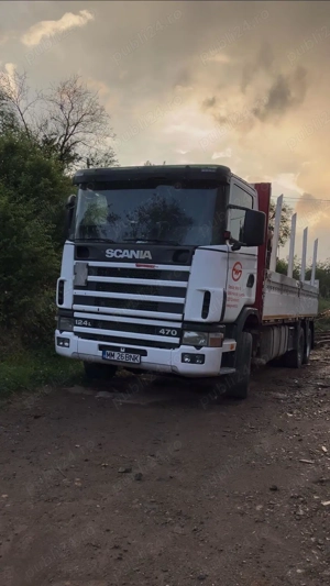 Vand Scania 470 cu macara și graifar