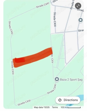 Teren intravilan Sag cartierul nou 1200 mp