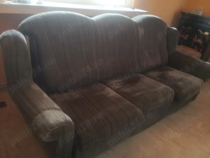 Canapea si 2 noptiere - imagine 2