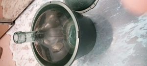 Damigeana din sticla - 54 l + cos de protectie din plastic rigid