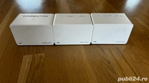 Mercusys Halo H70X AX1800   Sistem Mesh Wi-Fi 6 (3 unități), impecabil - imagine 4