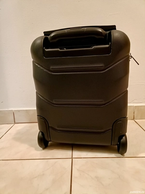 Troler călătorie cabină avion, cu roți, mărime 40x30x20 - Zagatto - imagine 2