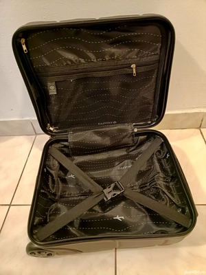 Troler călătorie cabină avion, cu roți, mărime 40x30x20 - Zagatto