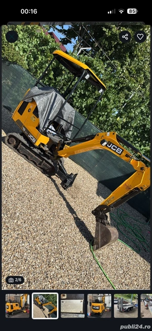 (Pachet) Jcb 15 C1 + Trailer Brian James 3,5 tone - imagine 5