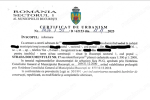 GIULESTI | Teren intravilan 800mp | Certificat urbanism disponibil - imagine 3